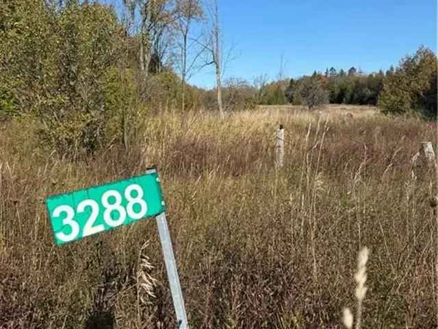 Bruce Peninsula Vacant Lot - Build Your Dream Home