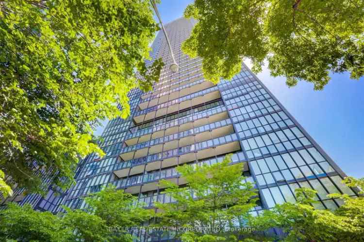 Rent Large Open Concept South Facing 1 Bed Den Condo near Yonge/Bloor