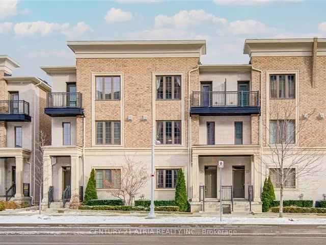 Luxury Unionville Townhome: 3 Beds, 4 Baths, Finished Basement