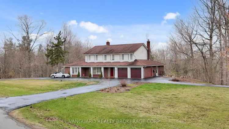 Kleinburg Mid Century Modern Home 2 Acre Ravine Lot Humber River Views