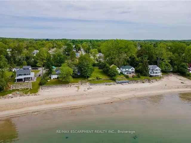 79 Beachfront Lot on Lake Erie: Build Your Dream Home