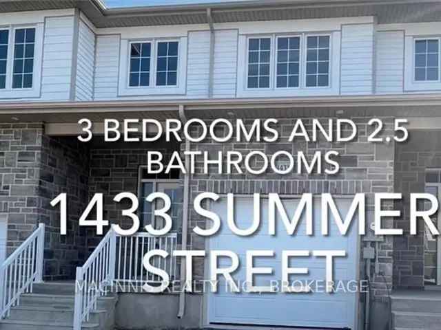 All Appliances Included 1591 Sq Ft Townhome Near CFB Kingston