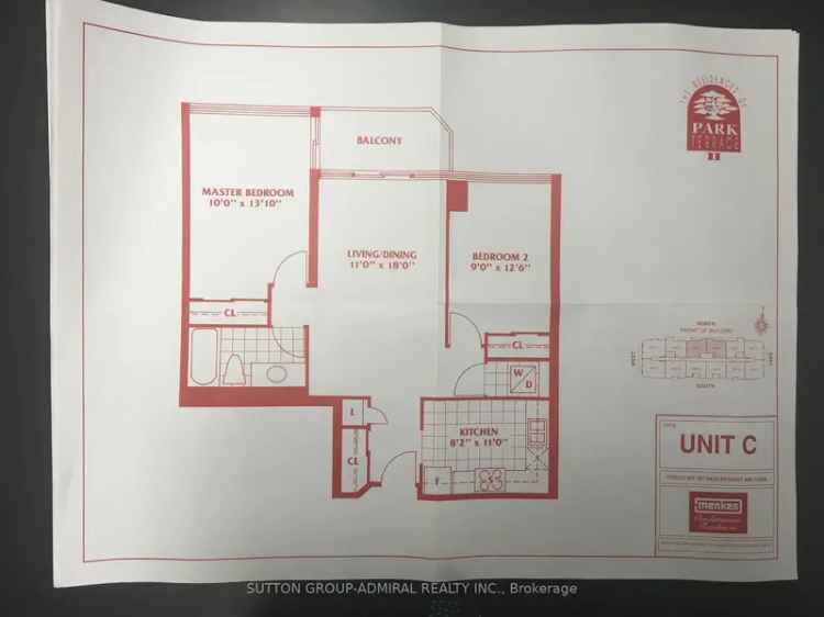 Penthouse Unit with Unobstructed Views and Tandem Parking