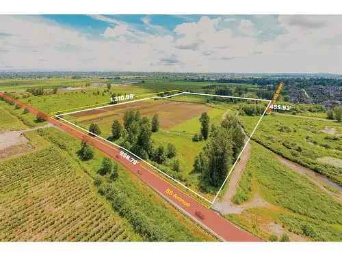 Farm For Sale 28.62 Acres Surrey BC Estate Home Agribusiness