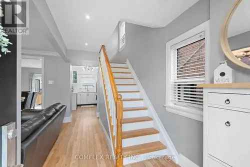 3-Bedroom Semi-Detached Home with In-Law Suite For Sale in Toronto