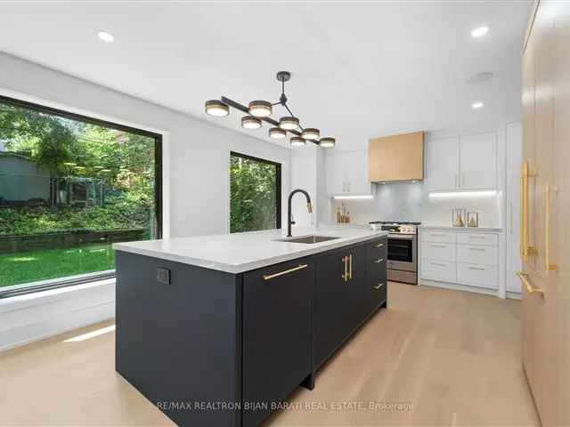 Renovated 2-Storey Home Young Families Open Concept Modern Kitchen Deck Backyard Smart Home Features