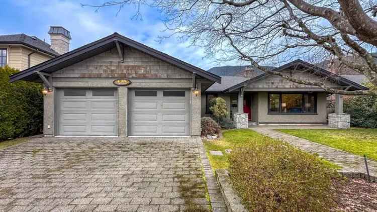 Buy Rancher in Edgemont Village North Vancouver with Spacious Features