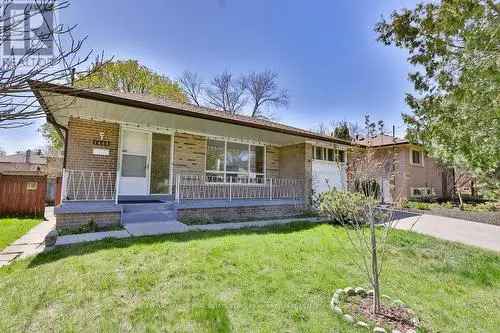 4-Bedroom Bungalow in Lorne Park Mississauga Renovation Opportunity