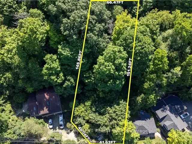 Prime Vacant Lot Panoramic Views Lake Ontario Escarpment