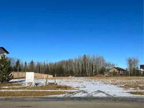 Vacant Land For Sale In Rural Grande Prairie No. 1, County of, Alberta