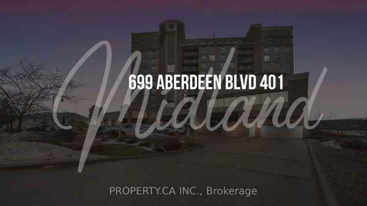 Condo For Sale in 699, Aberdeen Boulevard, Midland, Ontario