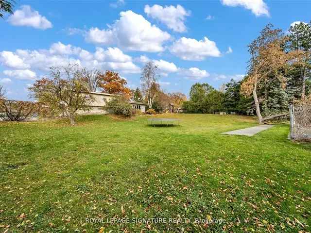 Build Your Dream Estate: 1-Acre Lot in East Woodbridge