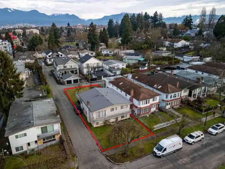 7000+ SF Corner Lot Vancouver East Investment Build Opportunity