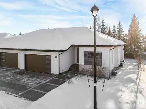 Duplex Bungalow For Sale in MacEwan Edmonton