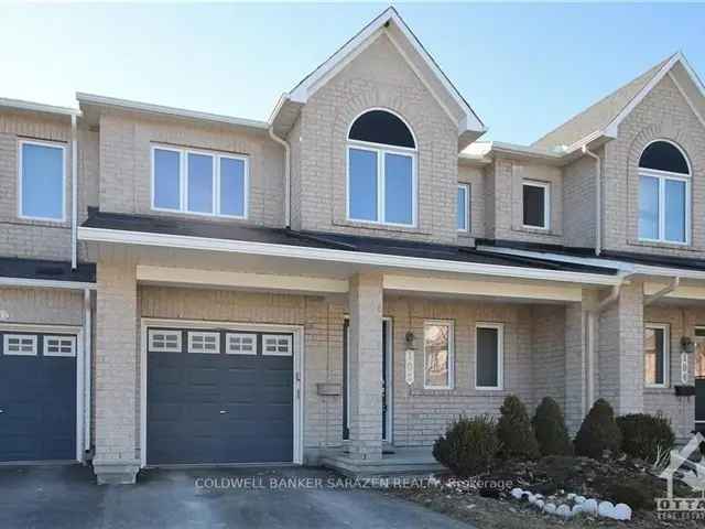 Townhouse For Rent in Ottawa, Ontario