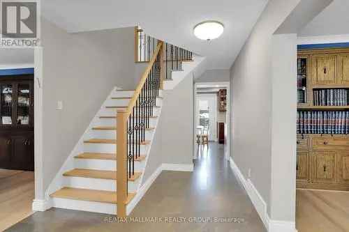 House For Sale Detached Home in Playfair Park Ottawa with Elegant Features