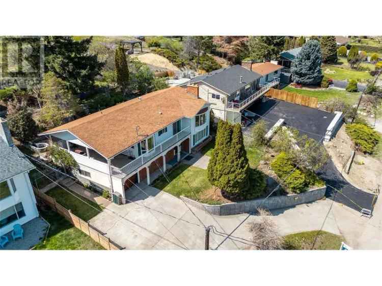 Lake View Home in Kaleden with In-Law Suite Potential