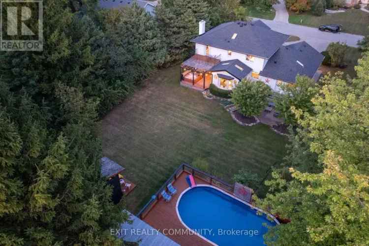 Buy House Near Lake Huron with Pool and Stunning Outdoor Features