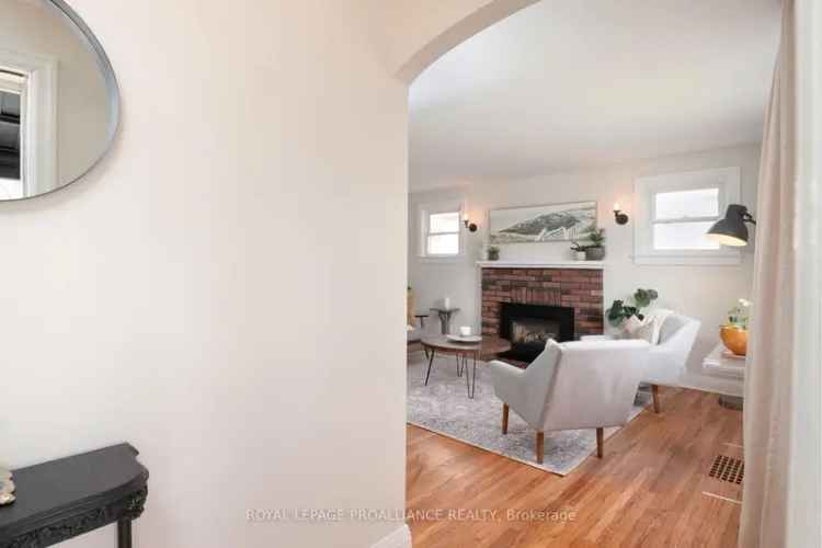 3-Bedroom Brick Bungalow with Updated Bathroom and Gas Fireplace