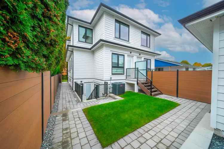 Modern Fraserview Duplex with Golf Course Views