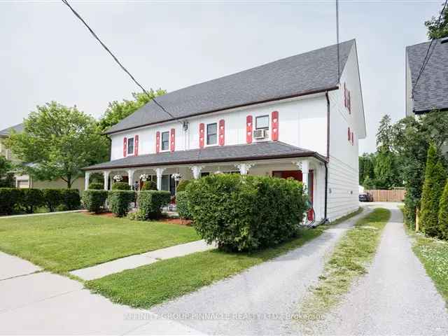 Historic 37 39 Sussex St N Lindsay Two Residential Units Income Property