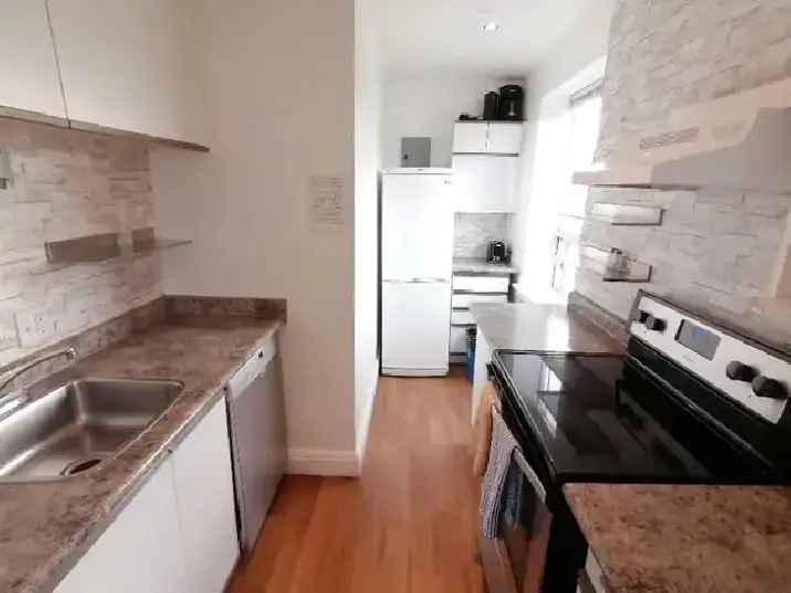 Large furnished 1 bed apartment at Yonge & St. Clair, Toronto