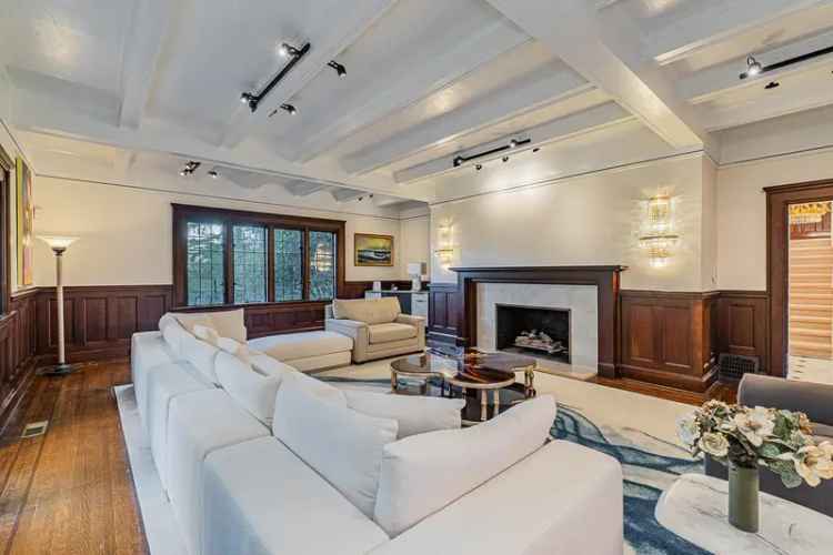 Shaughnessy Tudor Mansion - 6000 sq ft, 28000 sq ft Lot, Renovated