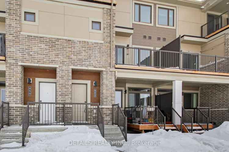 Buy Townhouse in Barrhaven with Upgrades and Balconies