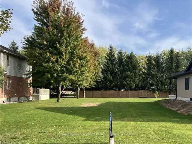 Vacant Lot Ready To Build Your Dream Home