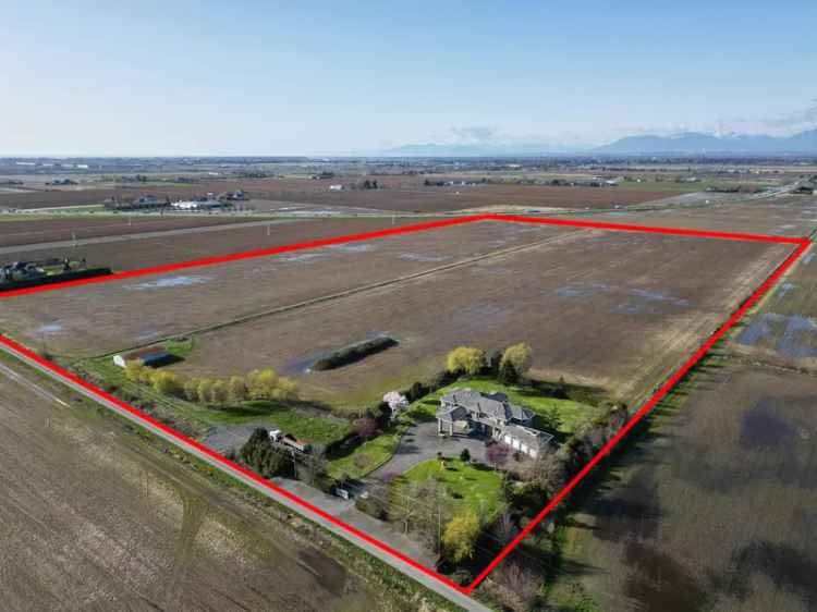 Luxury 5-Bedroom Estate on 56.5 Acres Near Tsawwassen