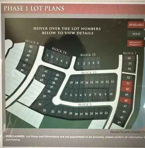 Vacant Land For Sale In Signature Falls, Grande Prairie, Alberta