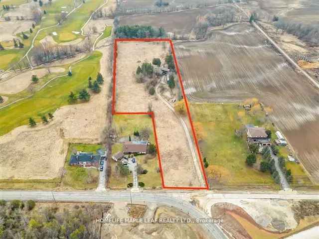 6 Acres Development Land Halton Hills Highway 401