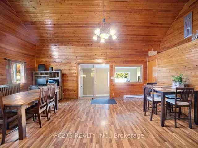 Spacious Farmhouse Remodeled with Vaulted Ceiling and Large Lot