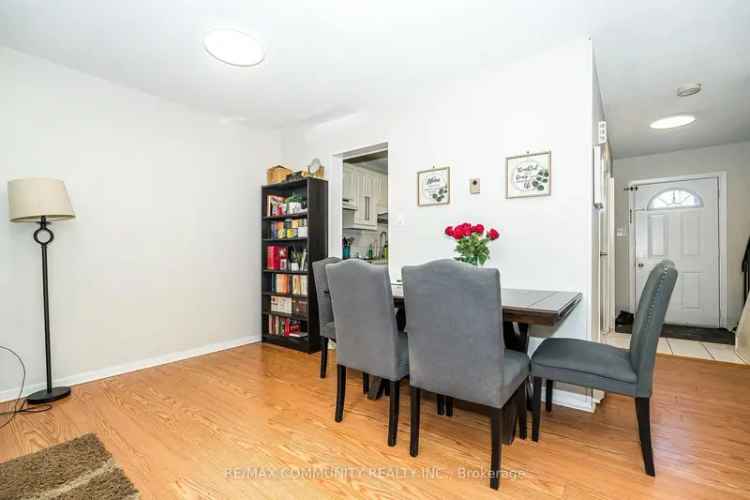 Buy townhouse in Pickering with custom kitchen and finished basement