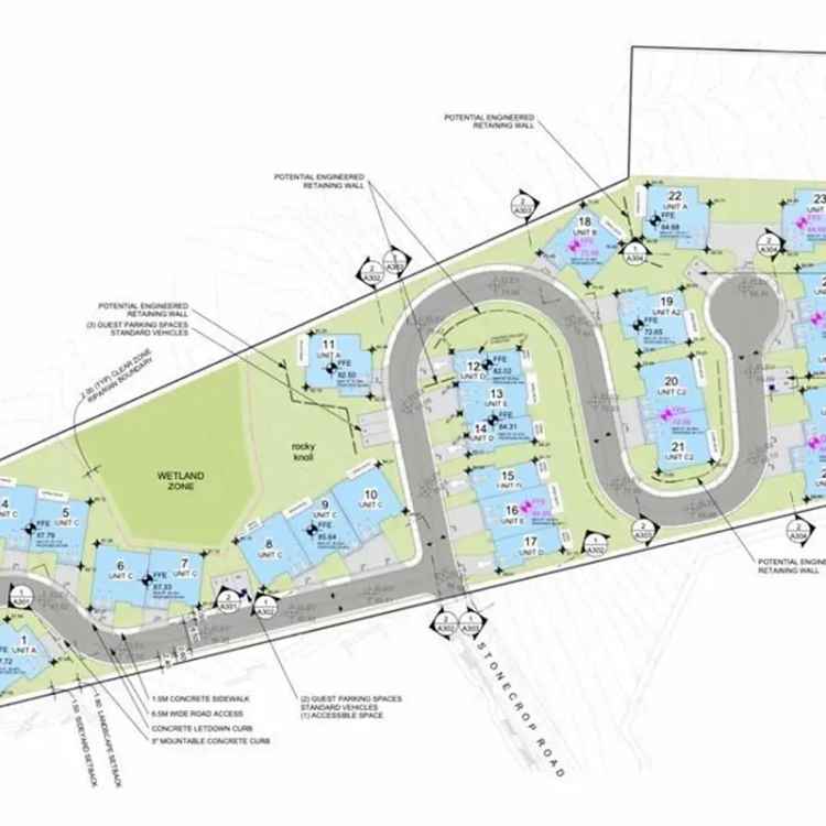 Nanaimo 5-Acre Development Lot 27-Unit Plan Approved