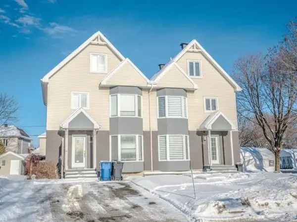 Two-storey, semi-detached for sale (Quebec North Shore) #RC941