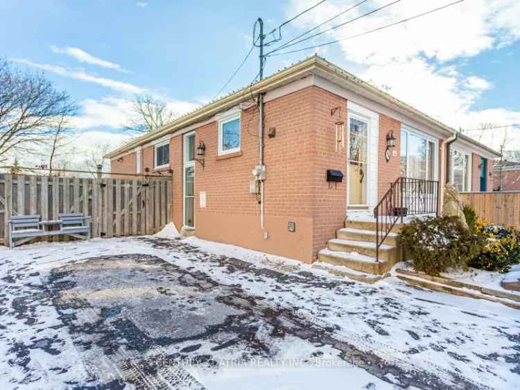 Upgraded Semi-Detached Bungalow with Finished Basement Apartment