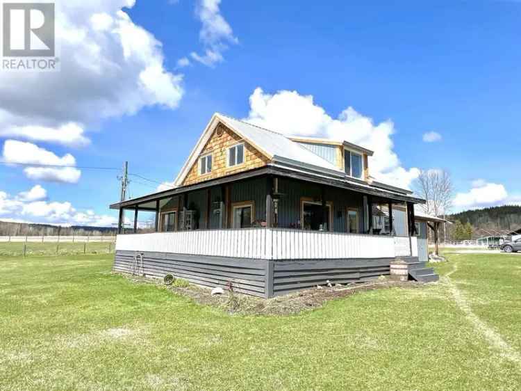 120-Acre Farm with Restored Farmhouse and Extensive Outbuildings