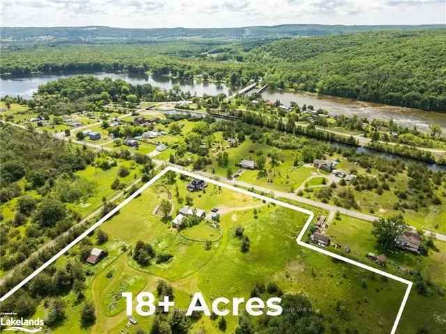 18.47 Acres Quinte West Land Hobby Farm Retirement Home