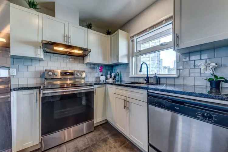 Downtown Vancouver Condo for Sale: 1 Bed + Den, Updated, Amazing Amenities