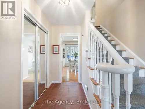 House For Sale In Oakville: Private Ravine Property