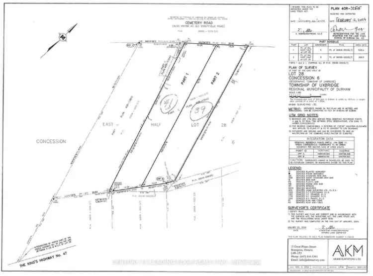 Build Custom Dream Home in Uxbridge Close to Schools and Shops