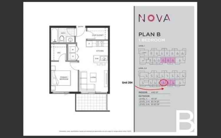 Fleetwood Tynehead Condo for Sale - New 1 Bed + Den