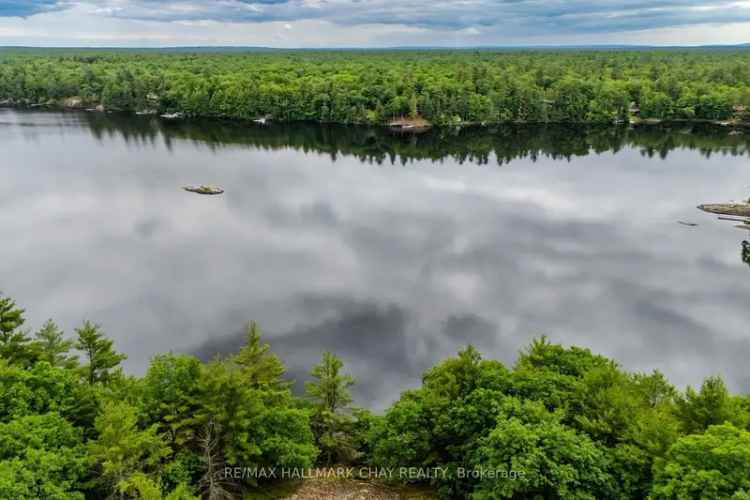 Muskoka Waterfront Lot - 4.5 Acres, 200ft Frontage, Tranquil Deep Bay