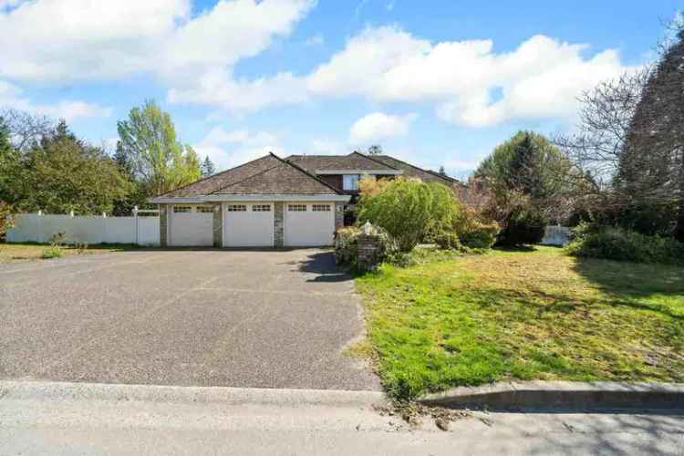 Cloverdale Land Assembly 30000+ sqft Custom Home Subdivision Potential