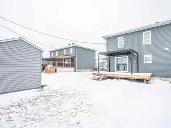 Two-storey, semi-detached for sale (Quebec North Shore) #RB741