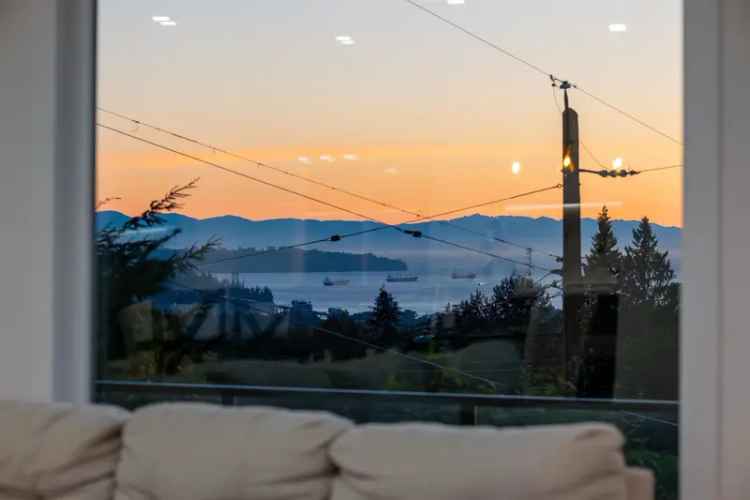 Upper Lonsdale House for Sale: Renovated Rancher with Ocean Views
