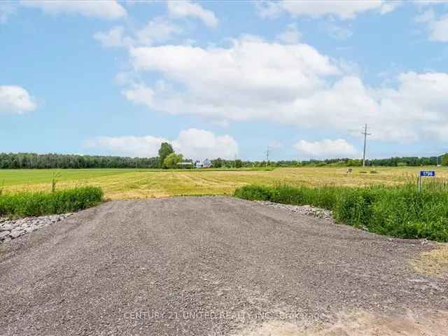 Land For Sale in Trent Hills, Ontario