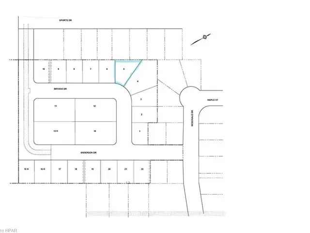 Brussels Lot: Build Your Dream Home Near Arena and Downtown