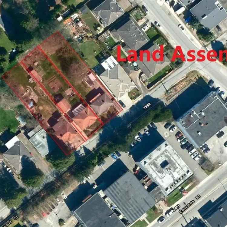 Prime Development Site: Three Lots for Sale